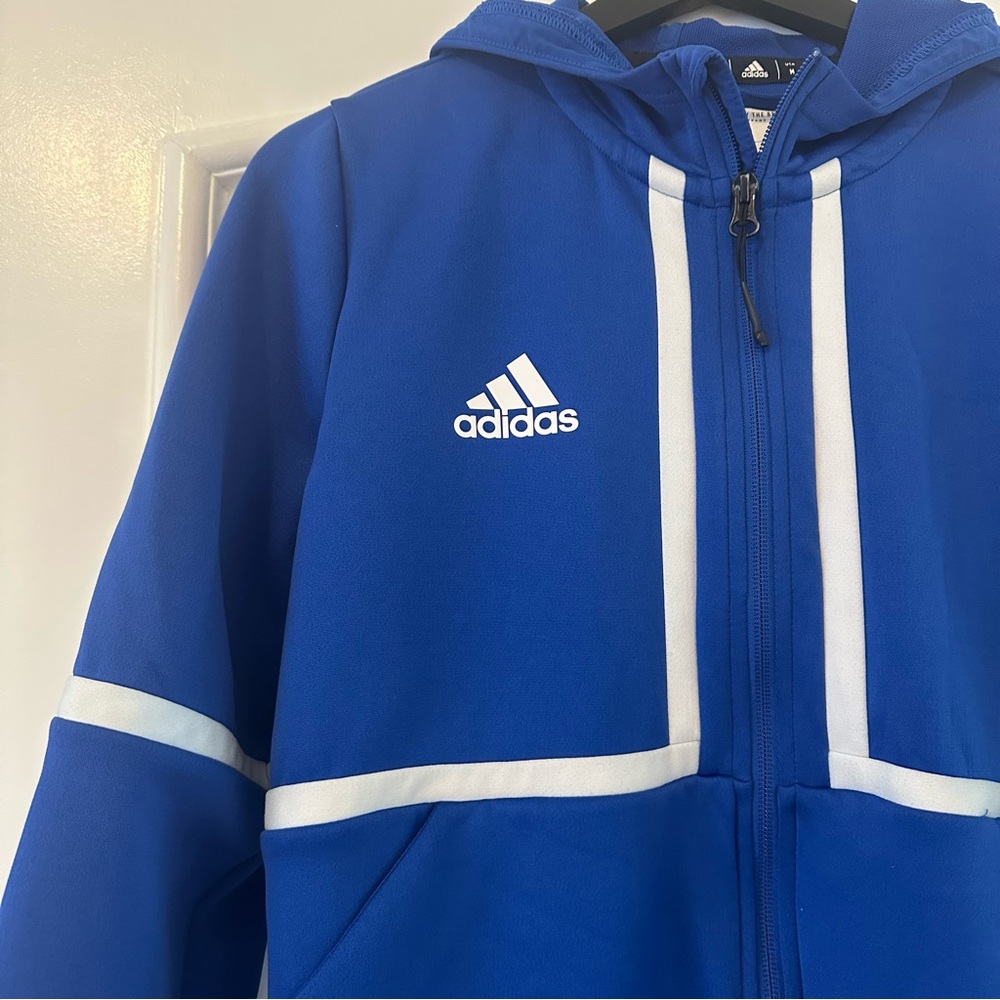 Adidas Women's Royal Blue Bomber Jacket - Picture 3 of 5